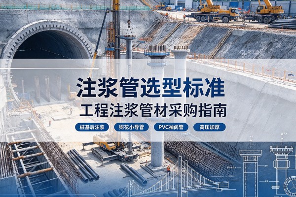 永清注浆管选型标准