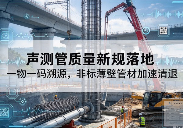 永清声测管质量新规落地，一物一码溯源，非标薄壁管材加速清退